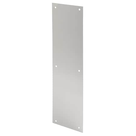 Prime-Line Door Push Plate, 3-1/2 x 15 in. Stainless Steel (Single Pack) J 4720
